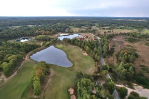 Les Bordes (New) 18th Fairway Aerial